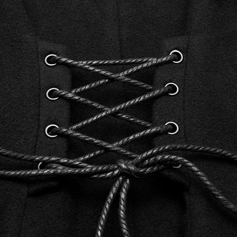 Simple Military Uniform Woolen Coat