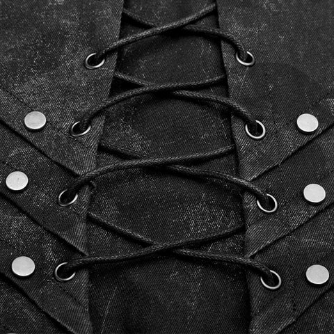 Doomsday ruins metal punk vest