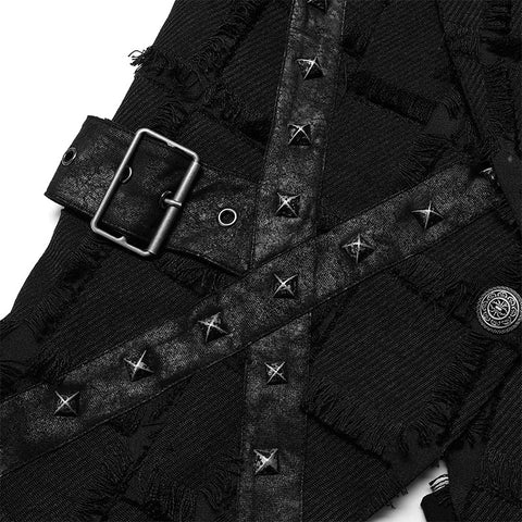 Gothic printed long sleeve shirt